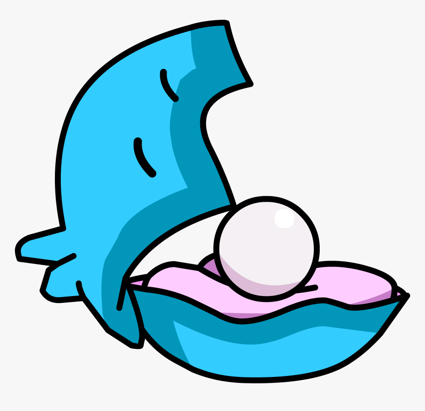 Club Penguin Rewritten Wiki - Club Penguin Aqua Grabber Clam, HD Png Download, Free Download