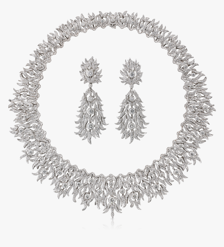 Buccellati - Necklaces - Fiamma Set - High Jewelry - Parure Buccellati, HD Png Download, Free Download