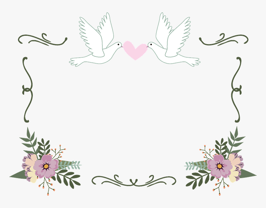 Wedding Border Clipart, HD Png Download, Free Download