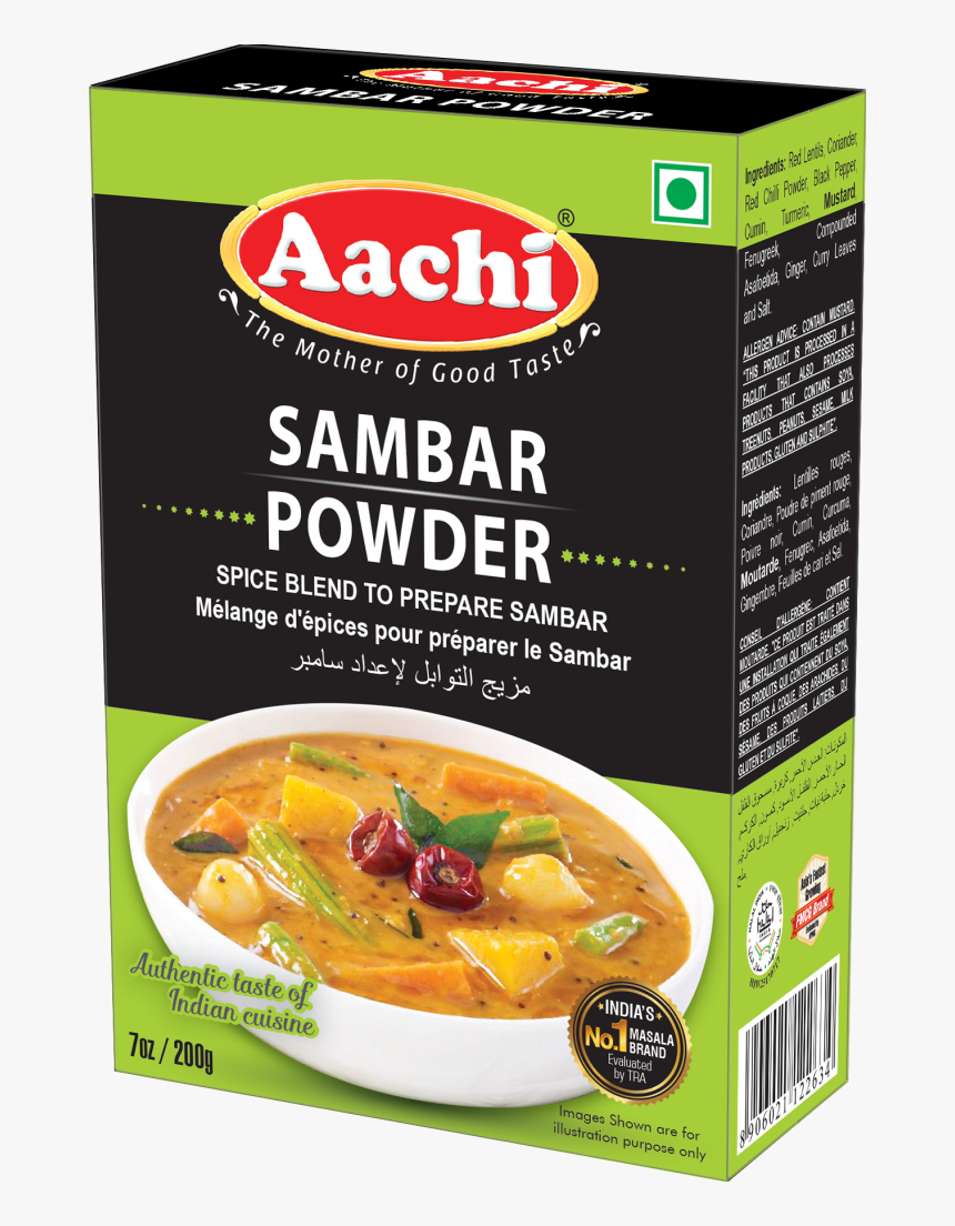Sambar Powder - Yellow Curry, HD Png Download, Free Download