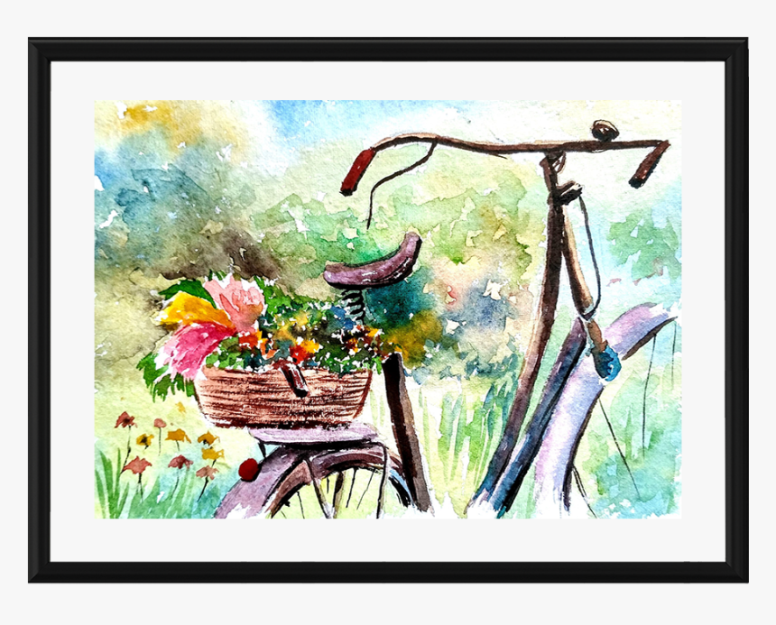 Scenic Art Photo Frame , Png Download - Scenery Photo Frame Png, Transparent Png, Free Download