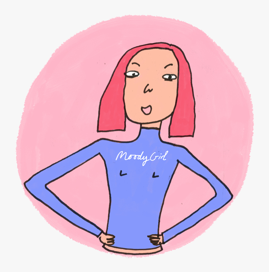 Moody Girl, HD Png Download, Free Download