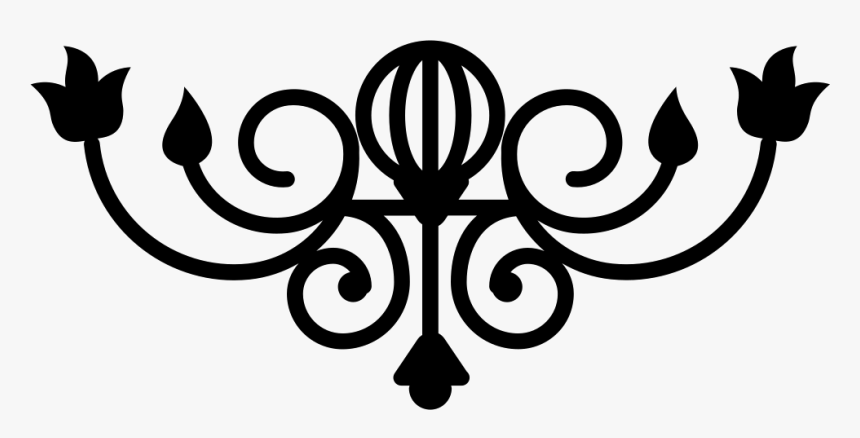 Floral Design Of Vintage Style - Vintage Icon Png, Transparent Png, Free Download