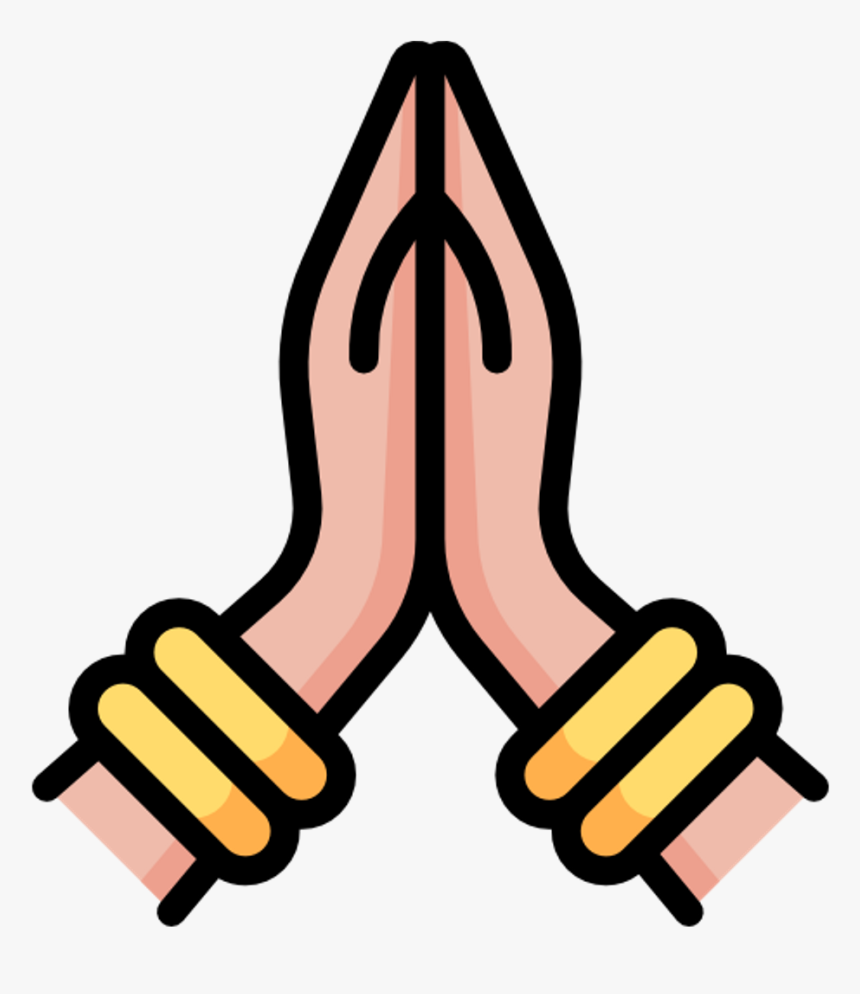 Namaste Hands Bodhi Ftestickersfreetoedit - Namaste Png, Transparent Png, Free Download