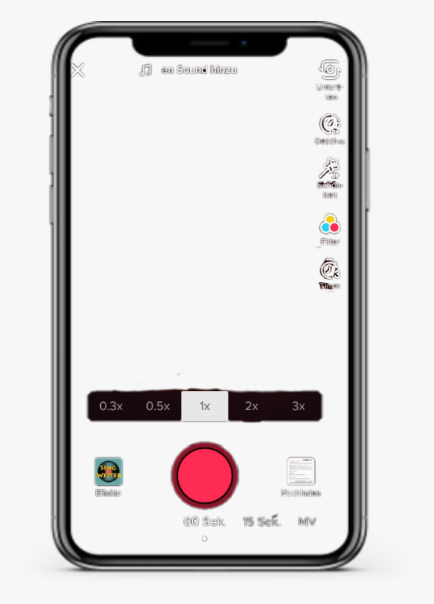 #tiktok #filmen #film #iphone #logo #leer #empty #png - Woocommerce Add Product Mobile, Transparent Png, Free Download