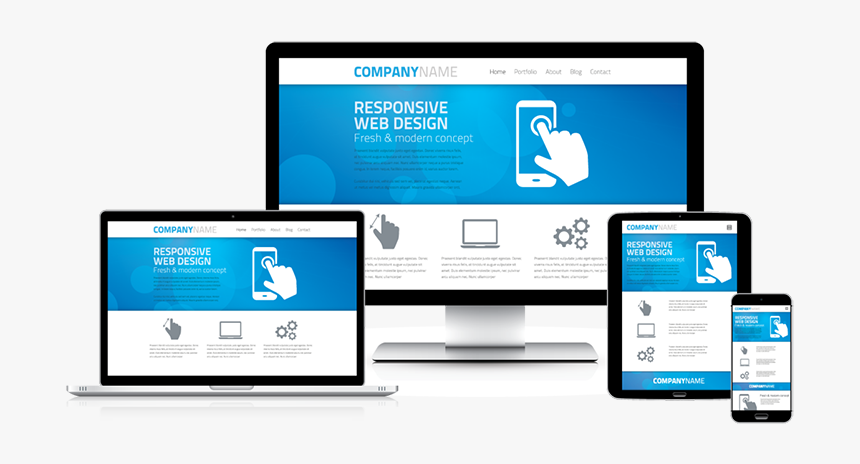 Responsive Website Design Png, Transparent Png, Free Download