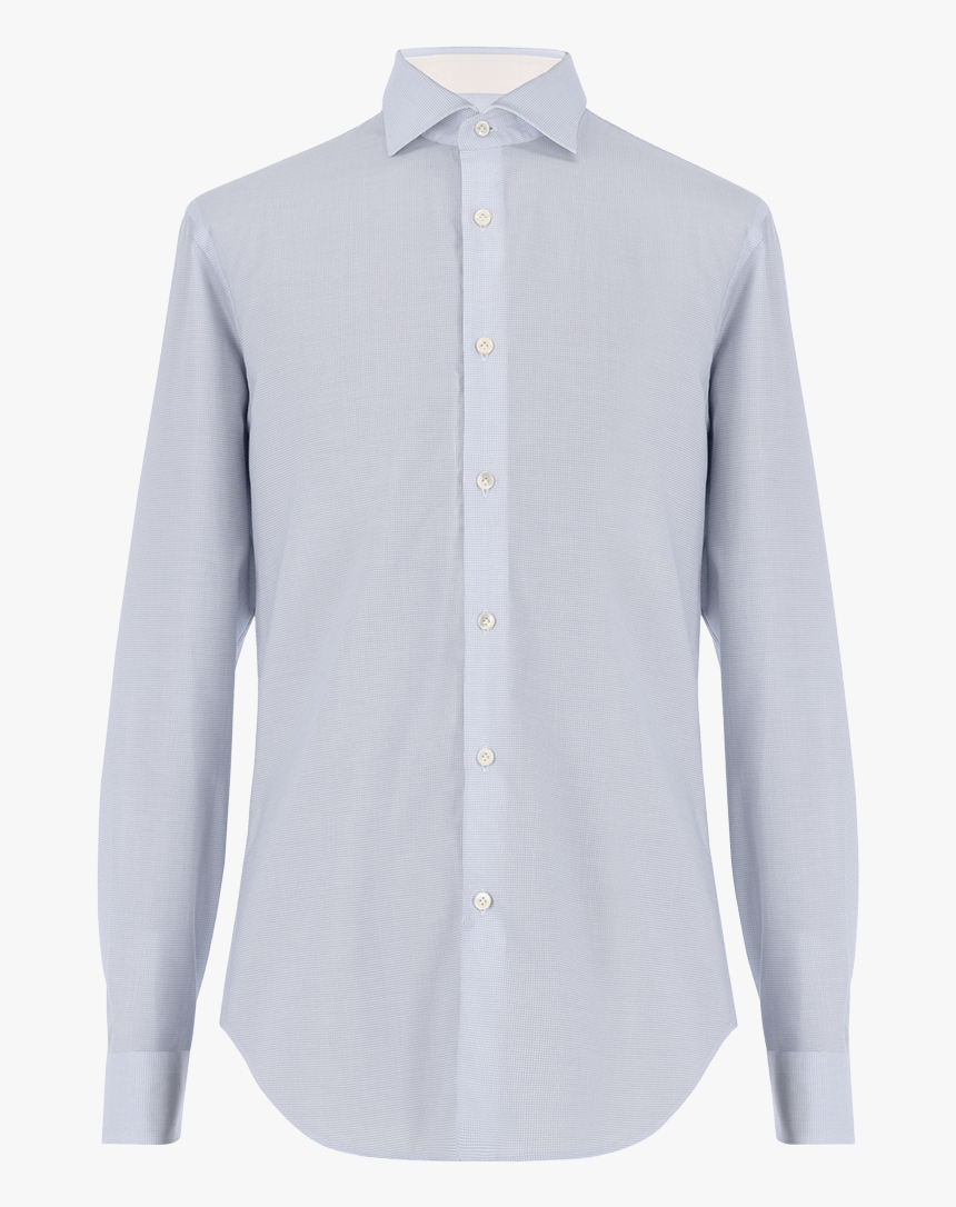 Light Blue Checked Slim Fit Shirt Ss19 Collection, - Formal Wear, HD Png Download, Free Download