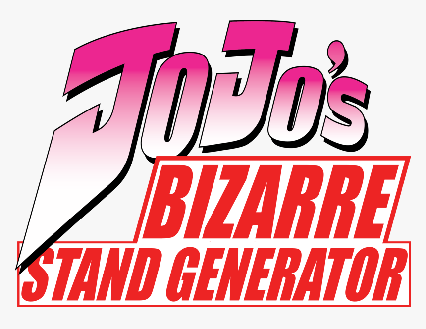 Textcraft Font Styles - Jojo's Bizarre Adventure Logo Png, Transparent Png, Free Download