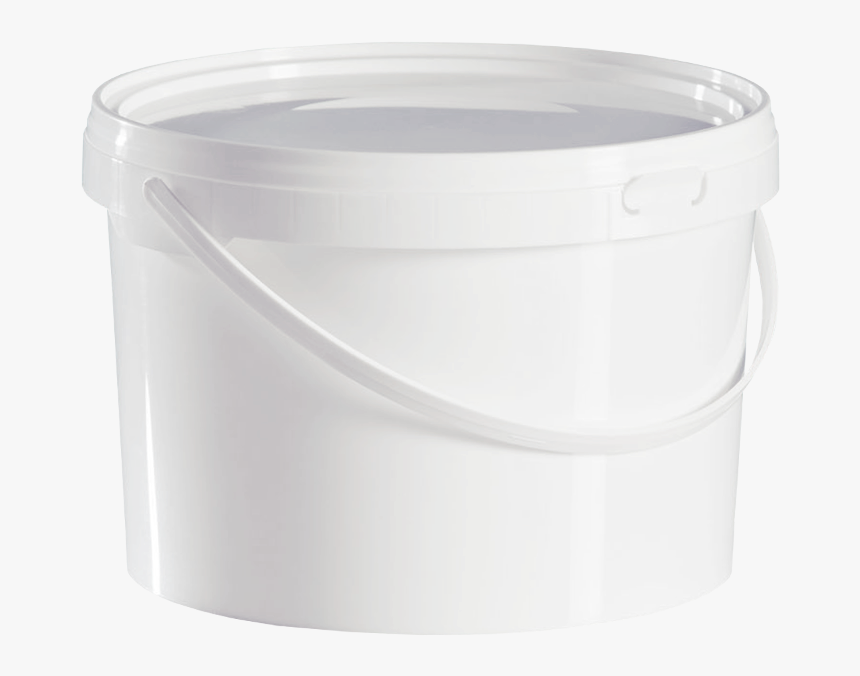 5 Litre Food Grade Plastic Bucket With Lid - Bathtub, HD Png Download, Free Download