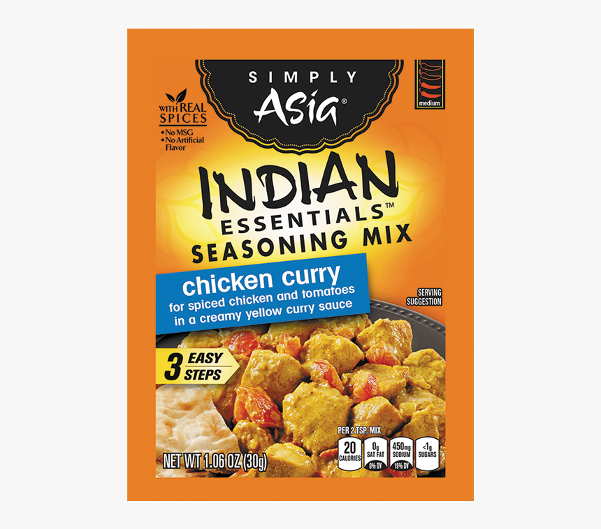 Chicken Curry Seasoning Mix - Chicken Curry Simply Asia Essentials, HD Png Download, Free Download