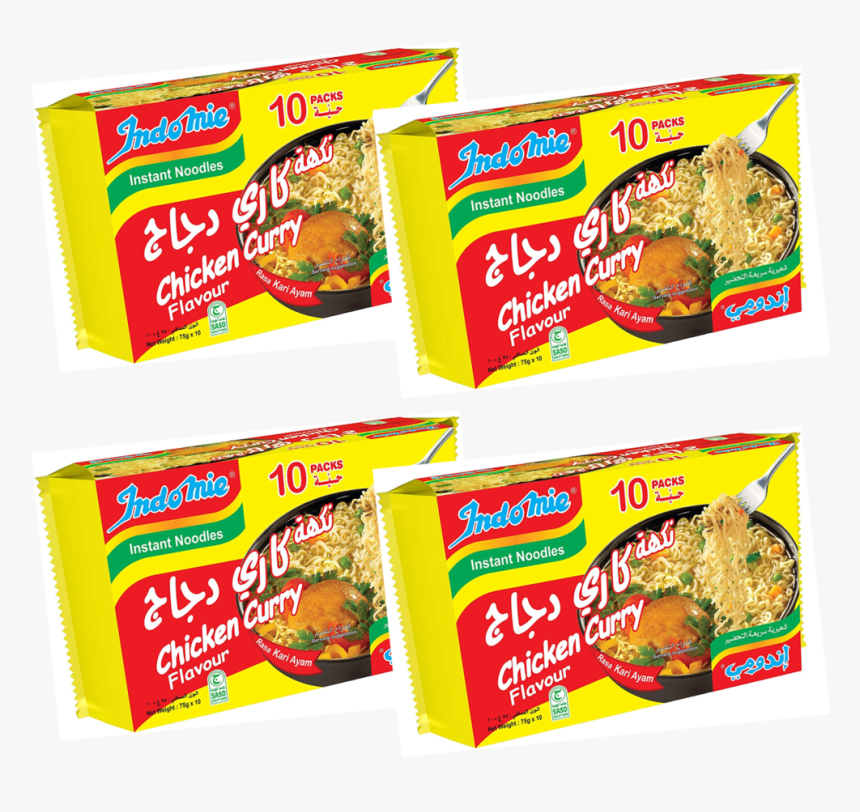 Chicken Curry Flavour Instant Fried Noodles - Indomie, HD Png Download, Free Download