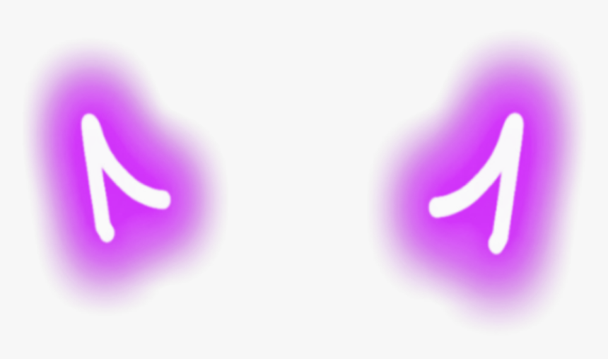 Neon Devil Horns, HD Png Download, Free Download