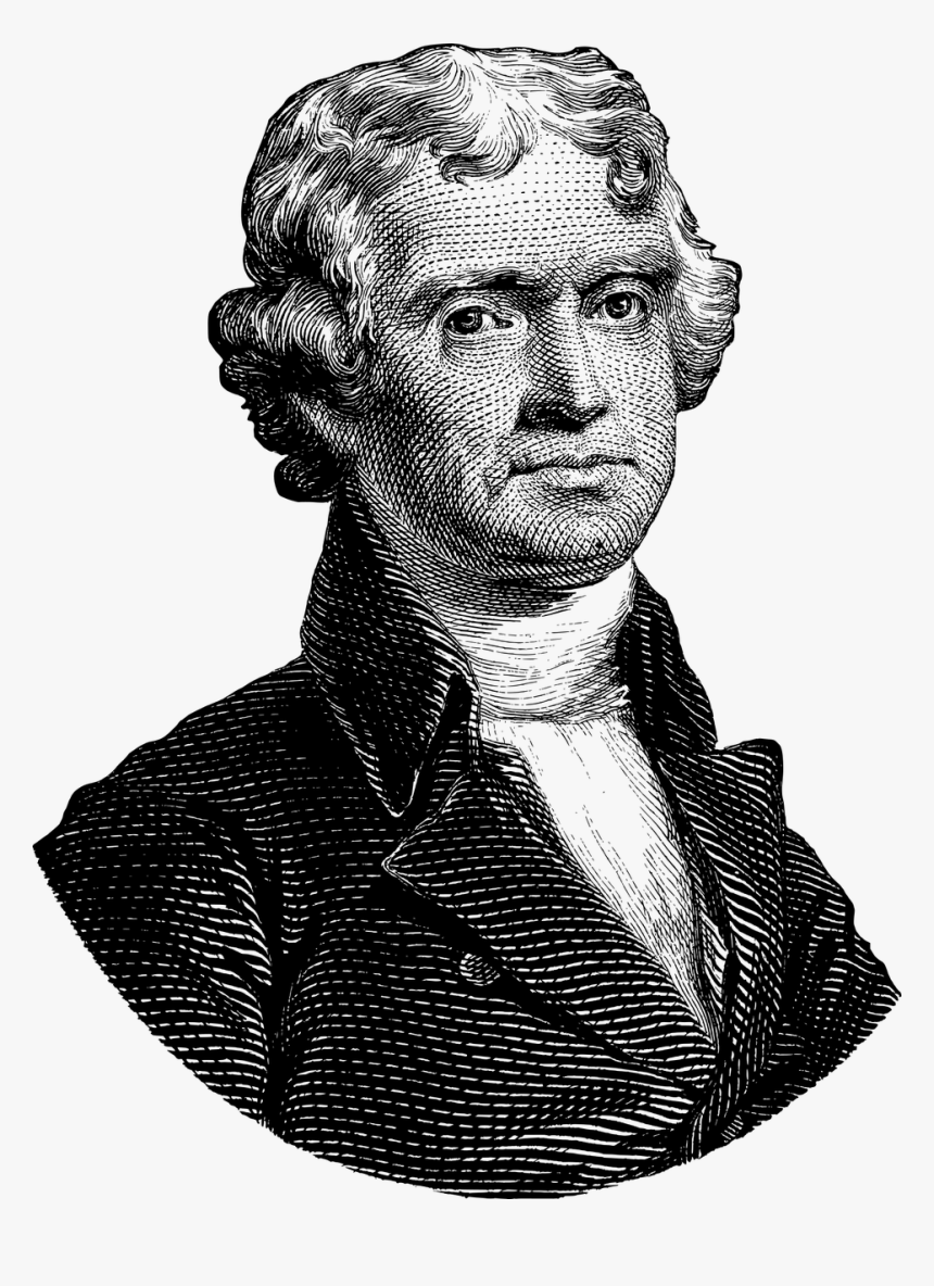 Thomas Jefferson 2 Dollar, HD Png Download, Free Download