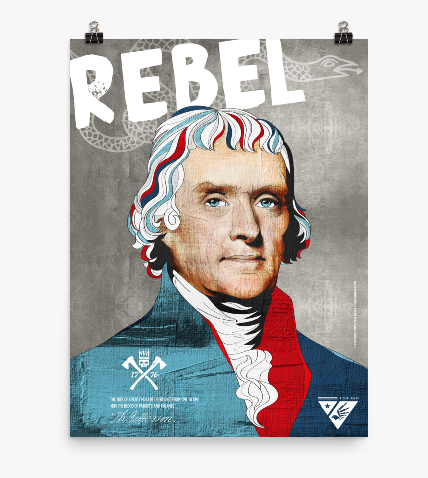 Thomas Jefferson Poster - Thomas Jefferson, HD Png Download, Free Download