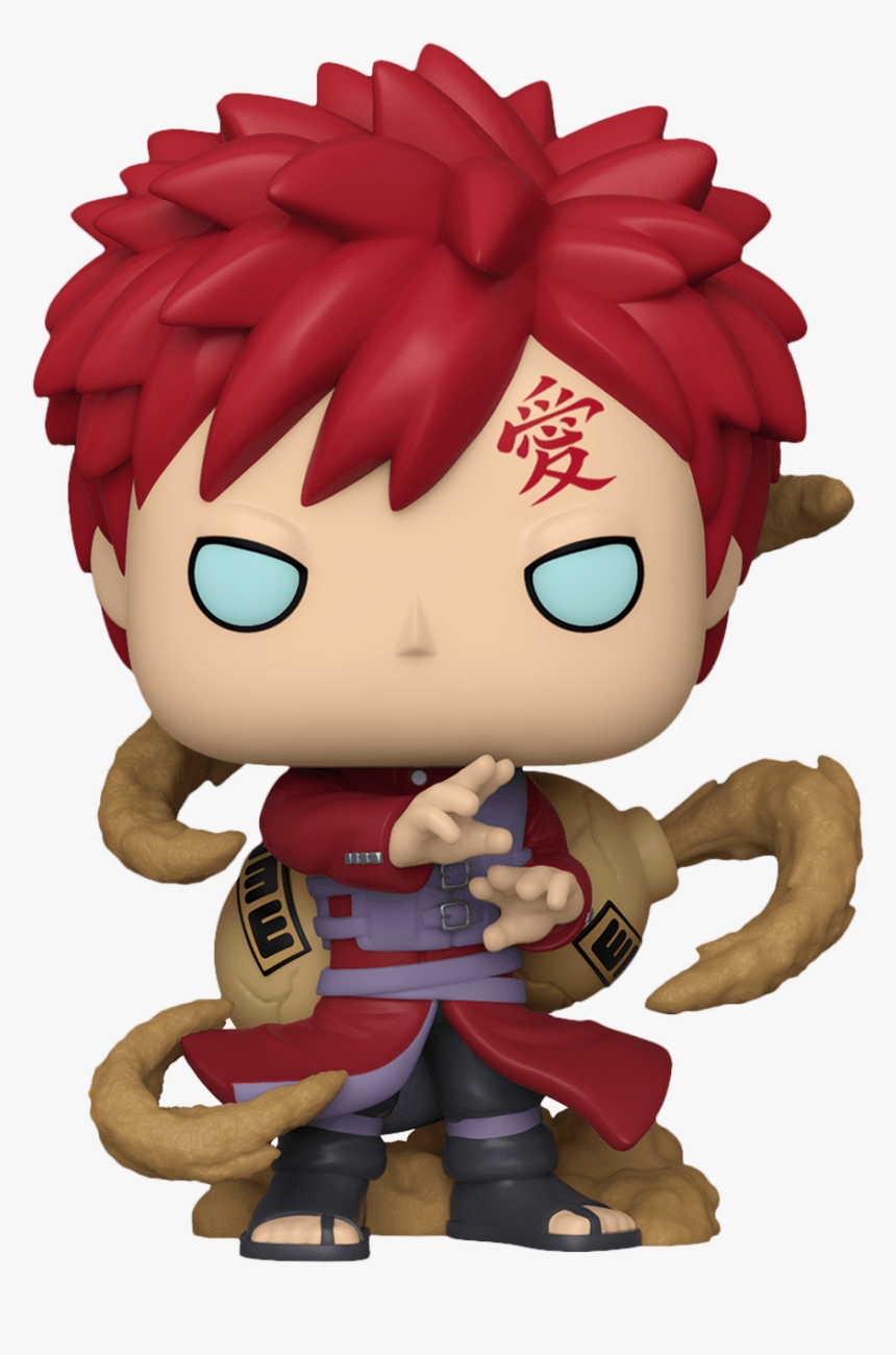 Gaara Pop Vinyl Figure - Gaara Funko Pop, HD Png Download, Free Download