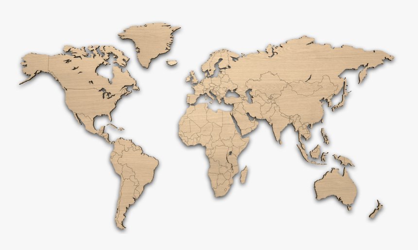 World Map 3d Png - 3d World Map Png, Transparent Png, Free Download