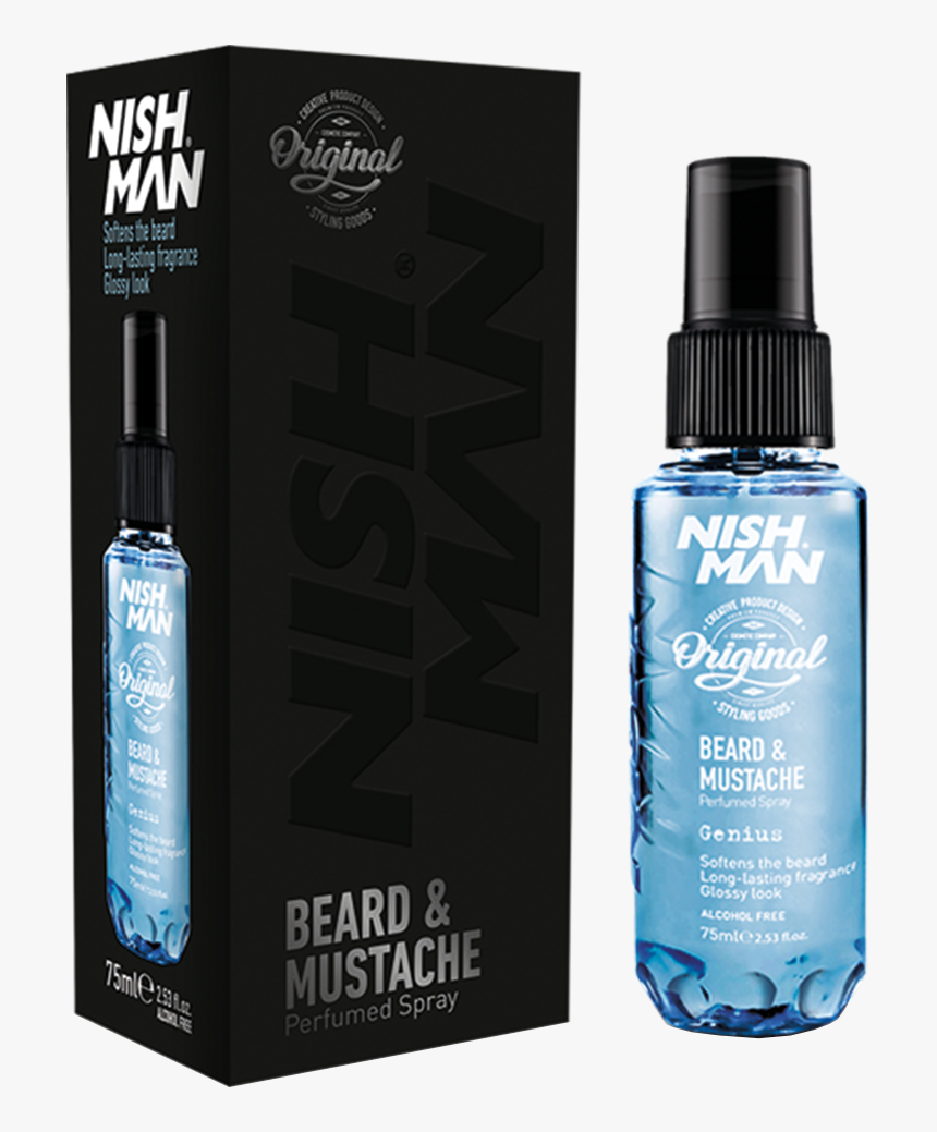 Product - Nish Man Beard Mustache, HD Png Download, Free Download