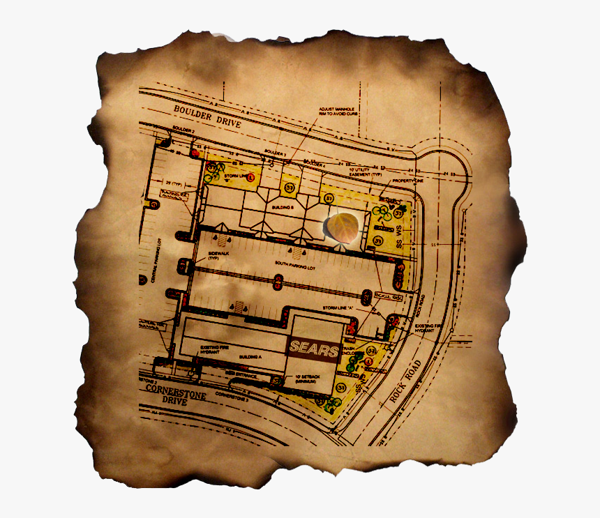 Paper, Png Download - Treasure Hunt Clue Paper, Transparent Png, Free Download