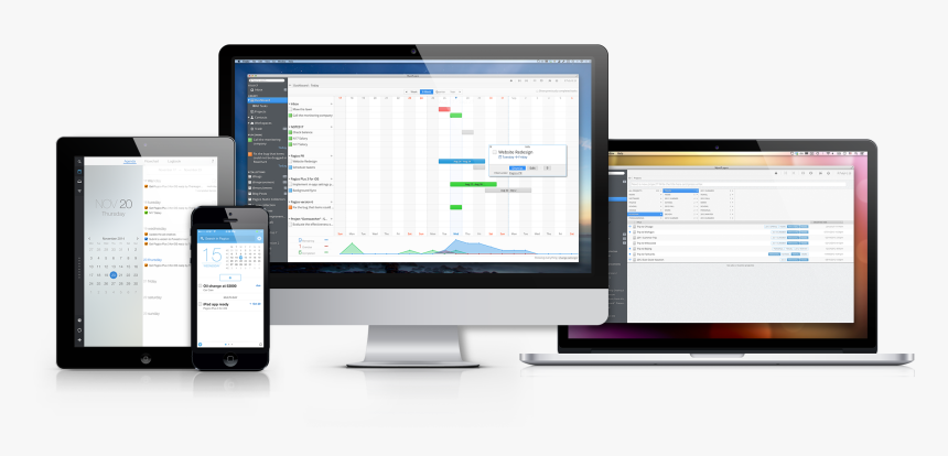 Pagico Productivity Suite For Your Computers, Ios & - Computer, HD Png Download, Free Download