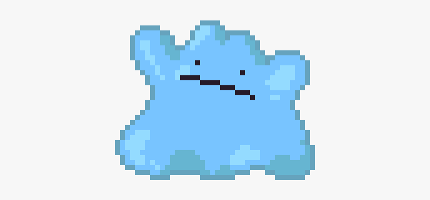 Shiny Ditto Pixel Art, HD Png Download, Free Download