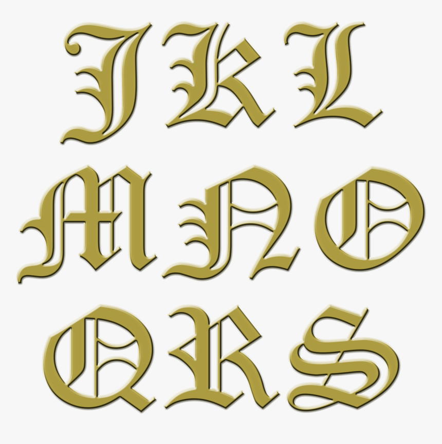 Thumb Image - Old English Font, HD Png Download, Free Download