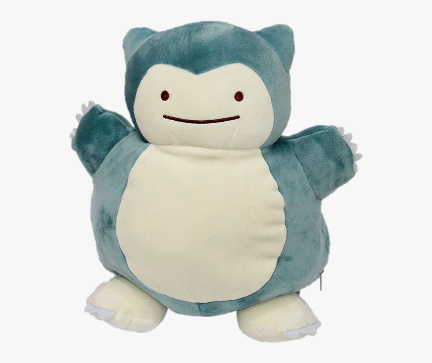 Pokemon Ditto As Snorlax Reversible Plush - Ditto Snorlax, HD Png Download, Free Download