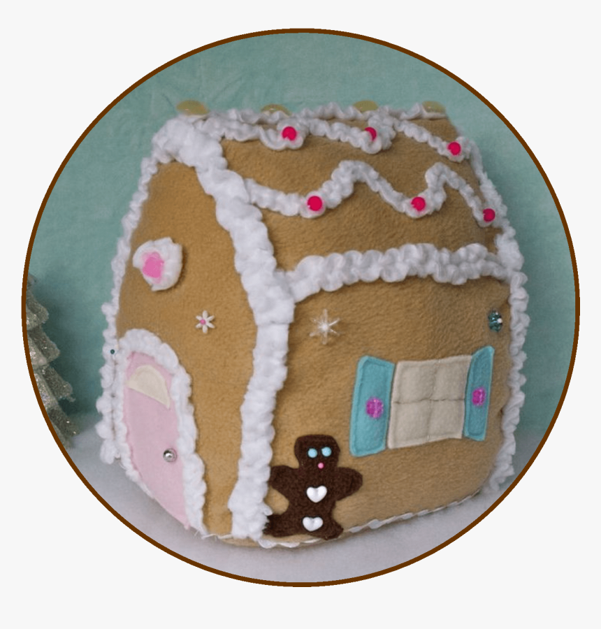 Transparent Cute Gingerbread House Clipart - Cake, HD Png Download, Free Download