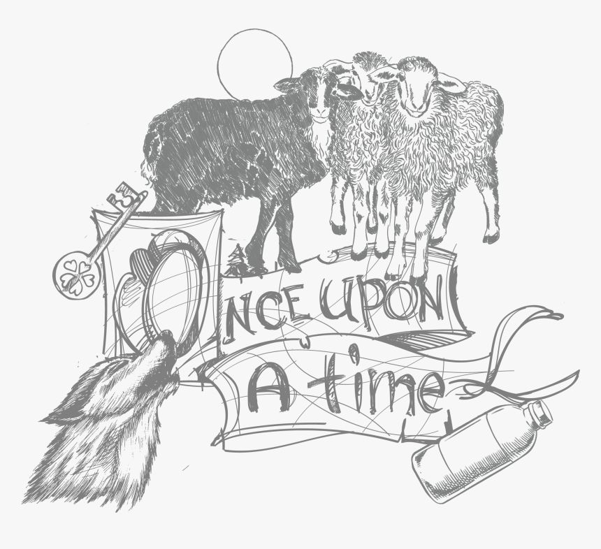 Fairy Tale Clipart Black And White, HD Png Download, Free Download