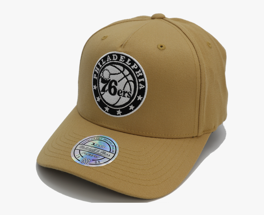 Philadelphia 76ers Mitchell & Ness Wheat 110 Flex Snapback - Baseball Cap, HD Png Download, Free Download