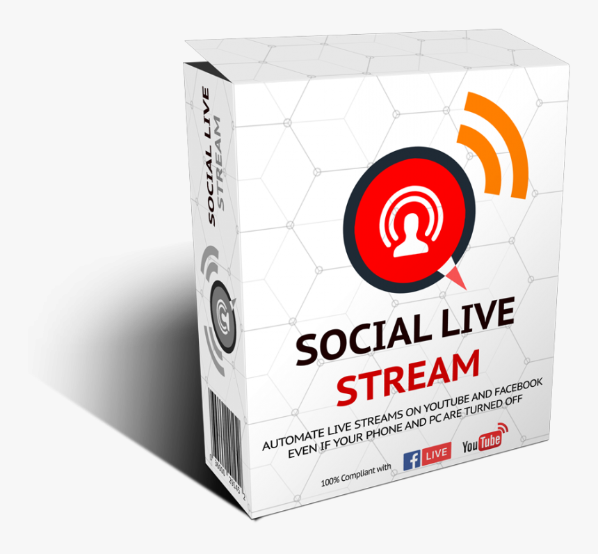 Live Social Streaming The Future Of Digital Marketing - Box, HD Png Download, Free Download