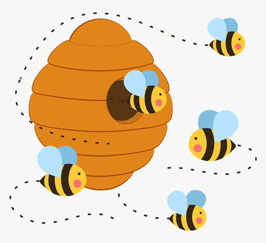 Beehive Clipart, HD Png Download, Free Download