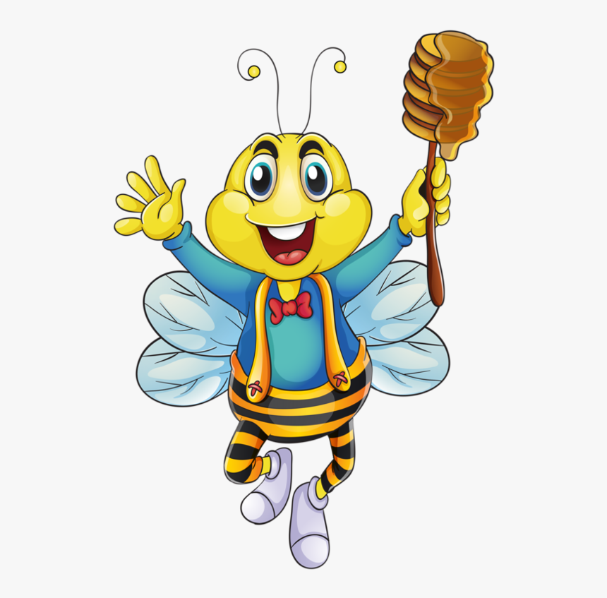 Cartoon Clipart Bee Hive Bees And Honeycomb Transparent - Butterfly Animated Cartoon Clip Art, HD Png Download, Free Download