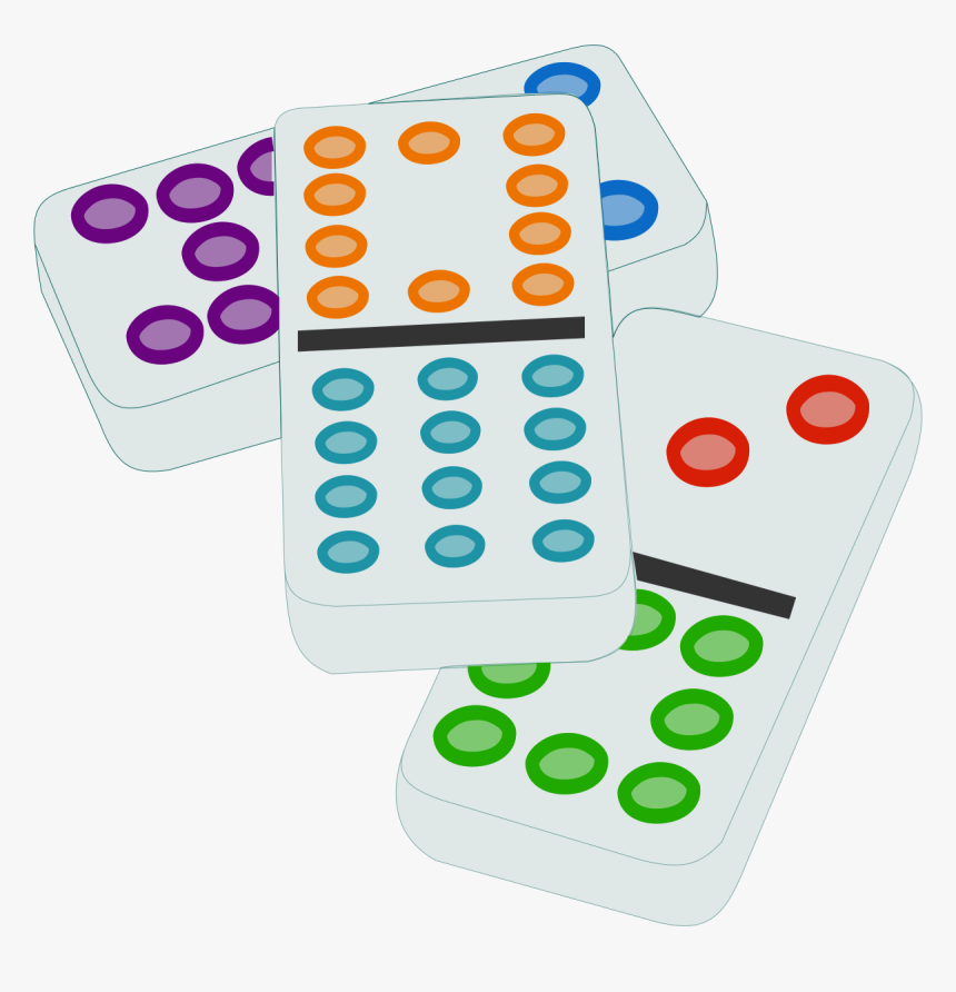 A Single Domino Is A Rectangular Tile Divided Into, HD Png Download, Free Download