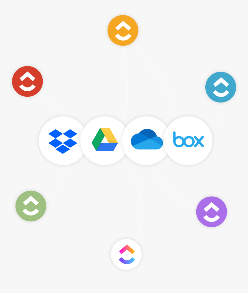 Create Google Files Without Leaving Clickup - Box App, HD Png Download, Free Download