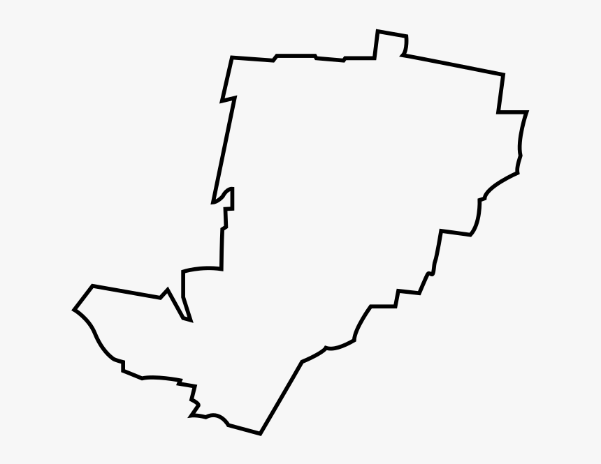 Ness Ziona Outlinege - Map, HD Png Download, Free Download