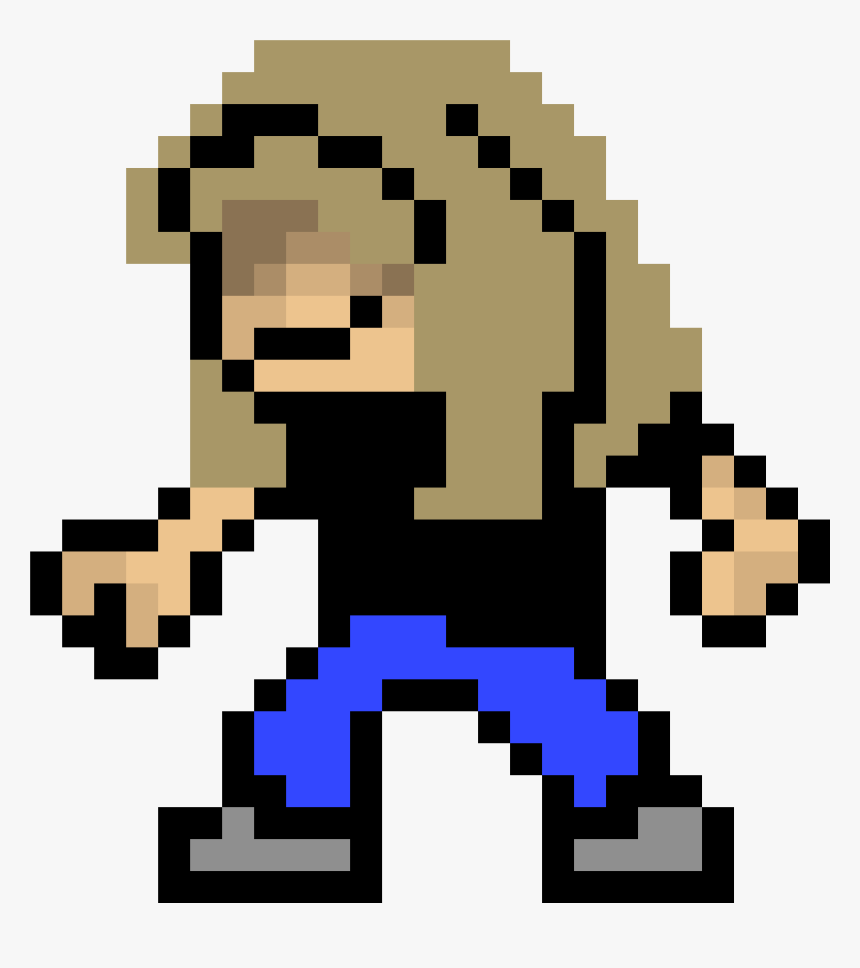 Pixel Art Gallery Png Jeffy Pixel Art - 2d Game Character Png, Transparent Png, Free Download