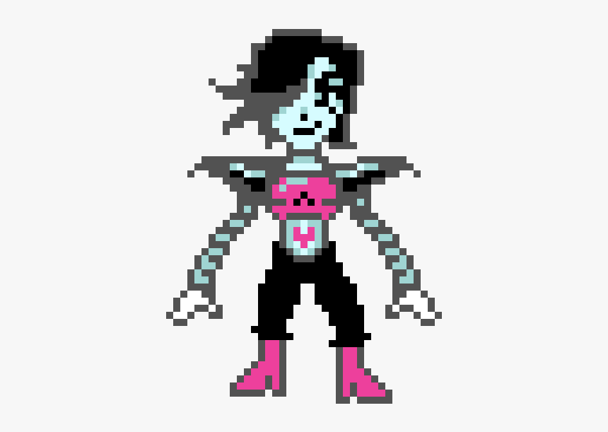 Thumb Image - Pixel Art Undertale Mettaton, HD Png Download, Free Download