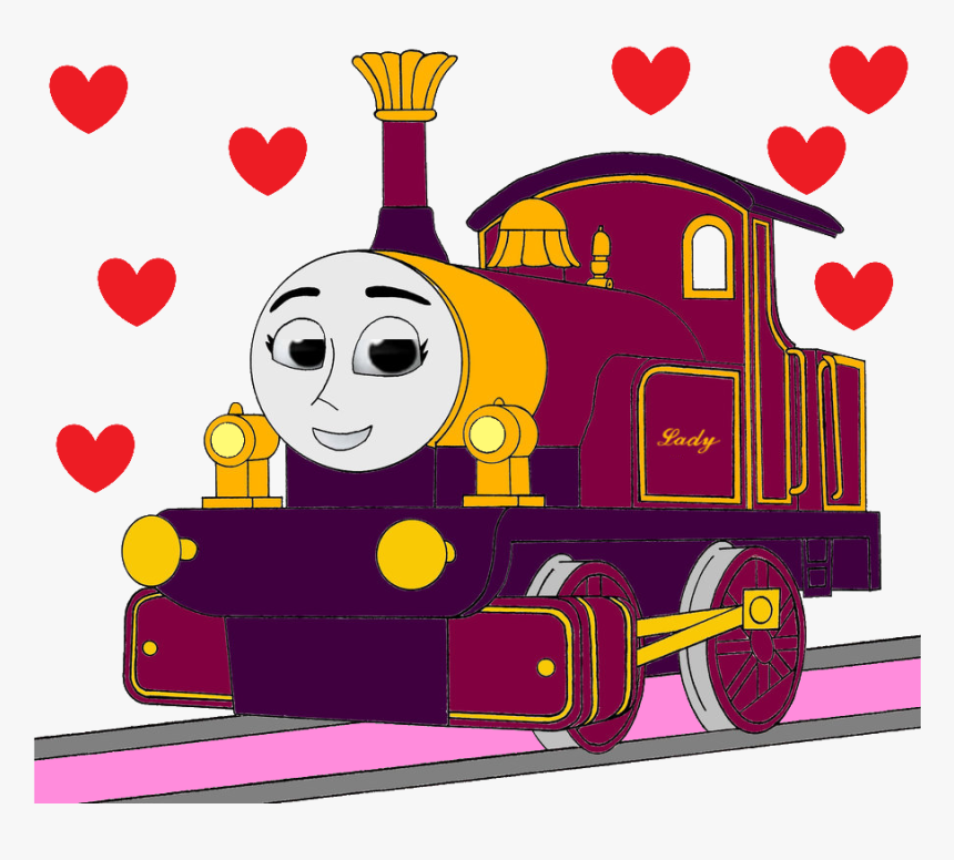 Thomas The Tank Engine Images Lady Falls In Love Hd - Thomas And Friends Lady Love, HD Png Download, Free Download