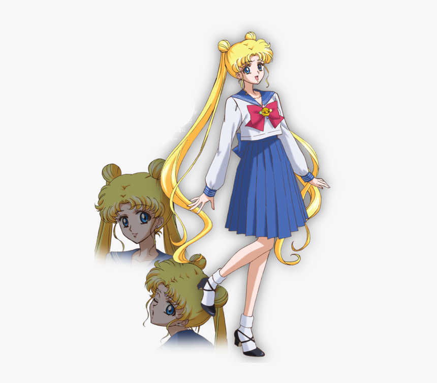 Transparent Sailor Moon Luna Png - Sailor Moon Crystal Serena, Png Download, Free Download