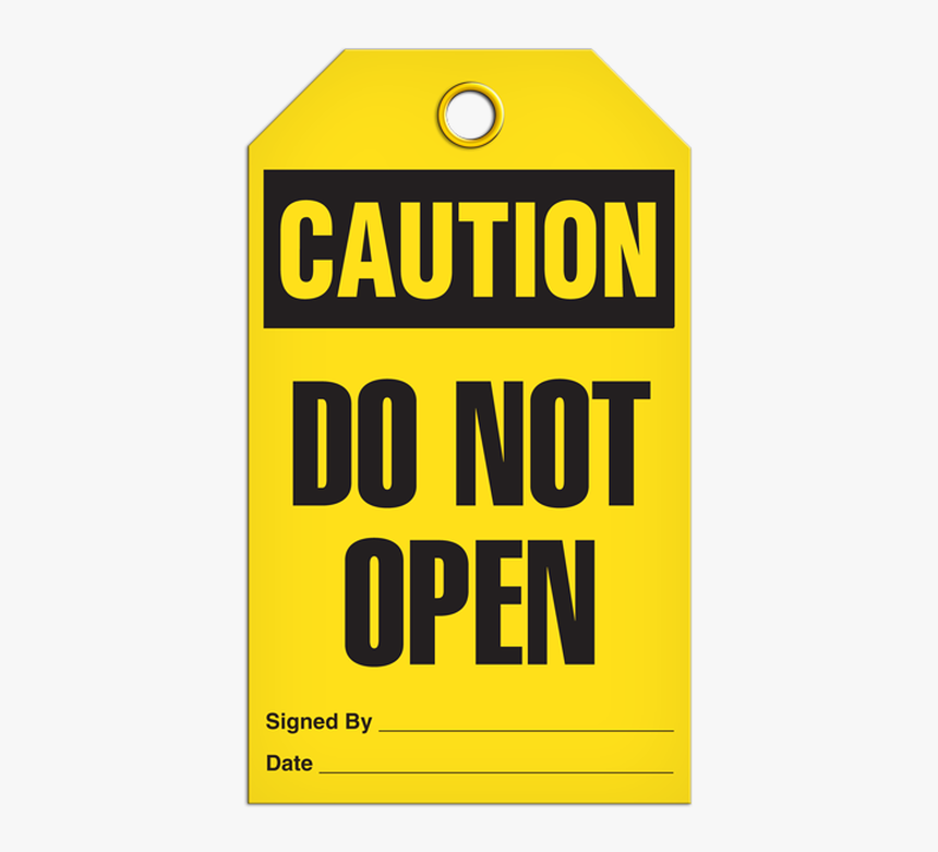 Do Not Operate Tags, HD Png Download, Free Download