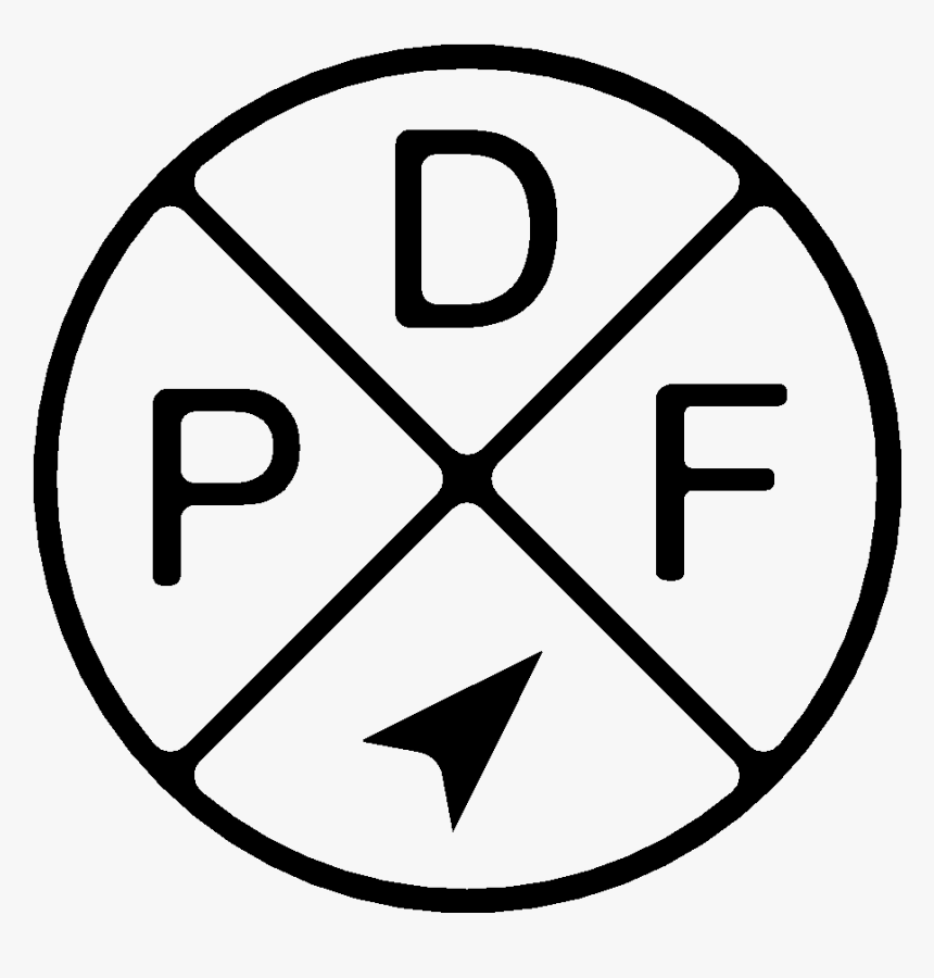 Dpflogo V3 Black-lines , Png Download - Alchemy Symbol For Ether, Transparent Png, Free Download