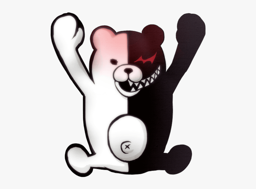 Monokuma Sprites Png, Transparent Png, Free Download