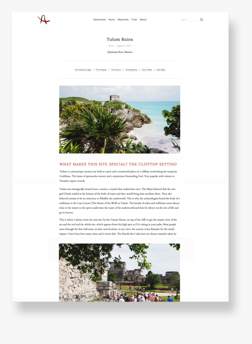 The Ink Collective Creative Content Design Editorial - Parque Nacional De Tulum, HD Png Download, Free Download