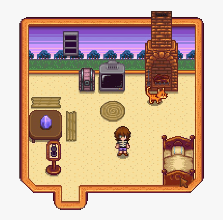 Show Off Your Characters Stardewvalley - Cartoon, HD Png Download, Free Download