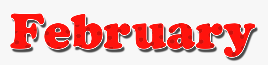 February Red Dots Name Design Png - Sun Fabulous Magazine Logo, Transparent Png, Free Download