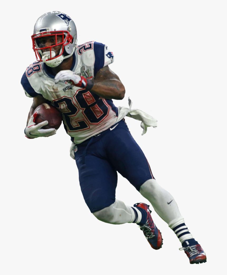 New England Patriots Png - James White Png, Transparent Png, Free Download