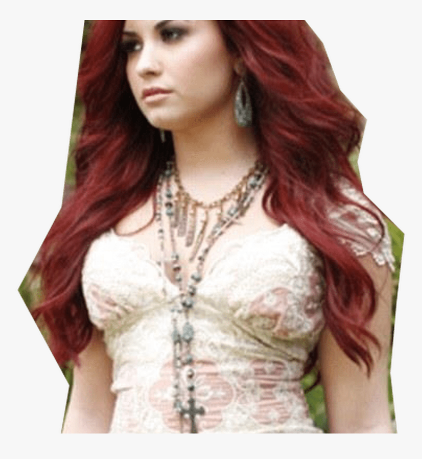 Demi Lovato Red Hair Demi Lovato 634*593 Transprent - Demi Lovato With Red Hair, HD Png Download, Free Download