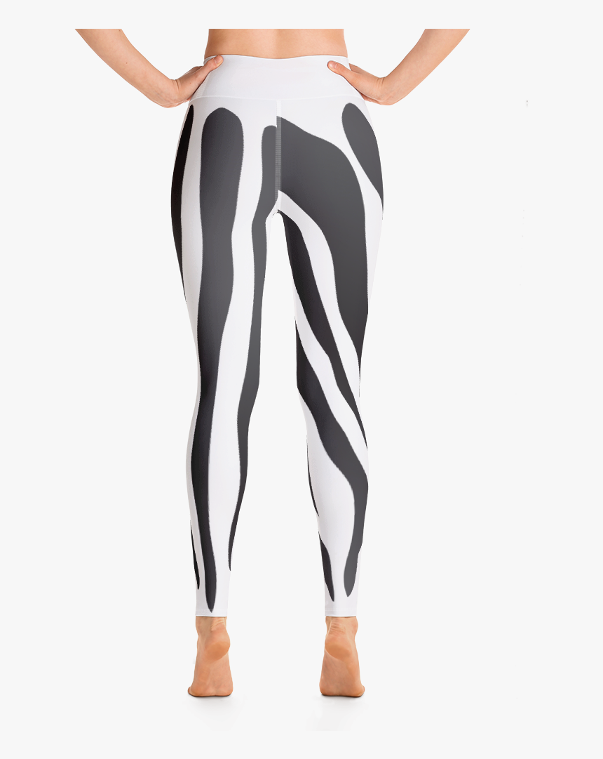 Yoga Leggings Zebra Print Relax Shop Png Zebra Print - Yoga Pants, Transparent Png, Free Download