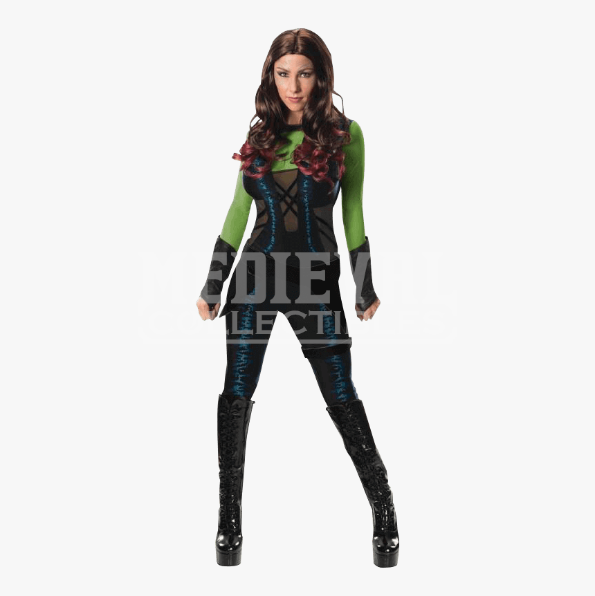 Adult Gamora Costume - Guardians Of The Galaxy Gamora Costume, HD Png Download, Free Download