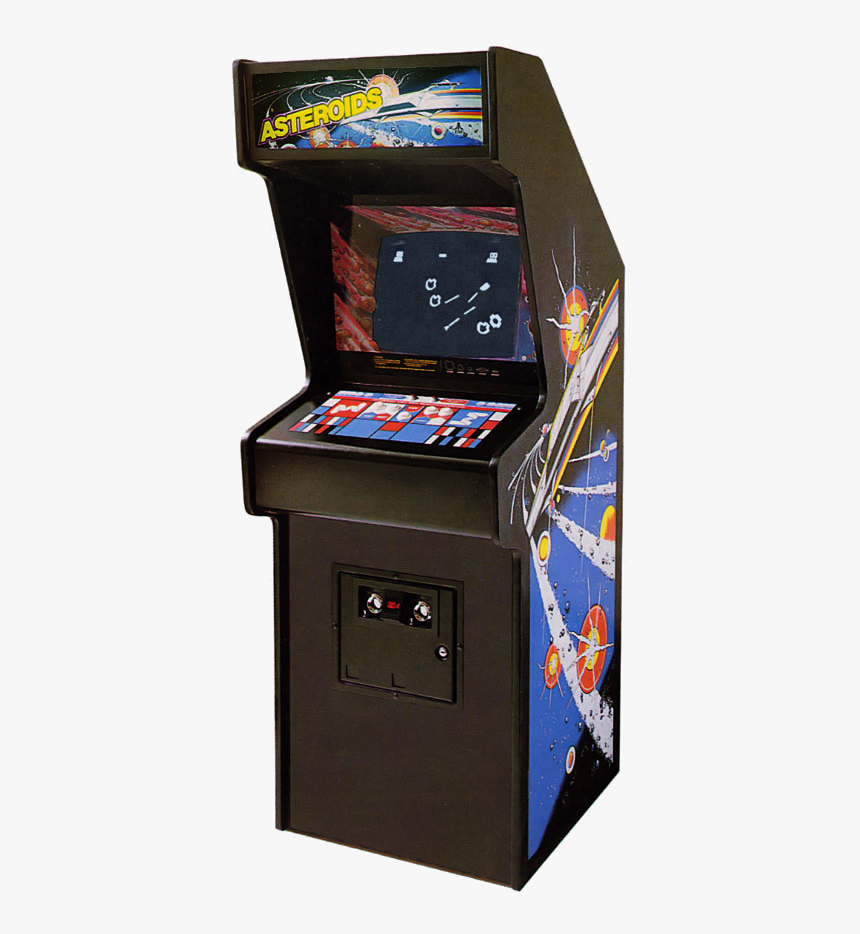 Asteroids Arcade Game - Atari Asteroids Arcade Machine, HD Png Download, Free Download